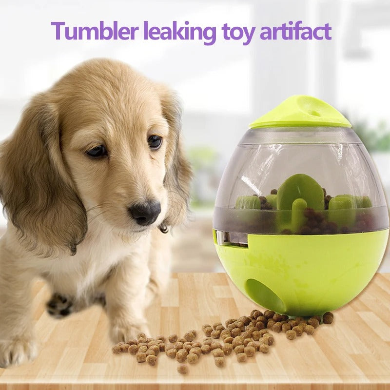 Bola Dispensadora de Premios — Juguete Anti-Aburrimiento para Perros
