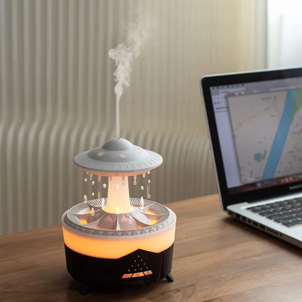 Humidificador Hongo encendido