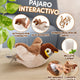 Pájaro Interactivo Eléctrico para Gatos 🐦 (Aletea + Canto + Catnip)