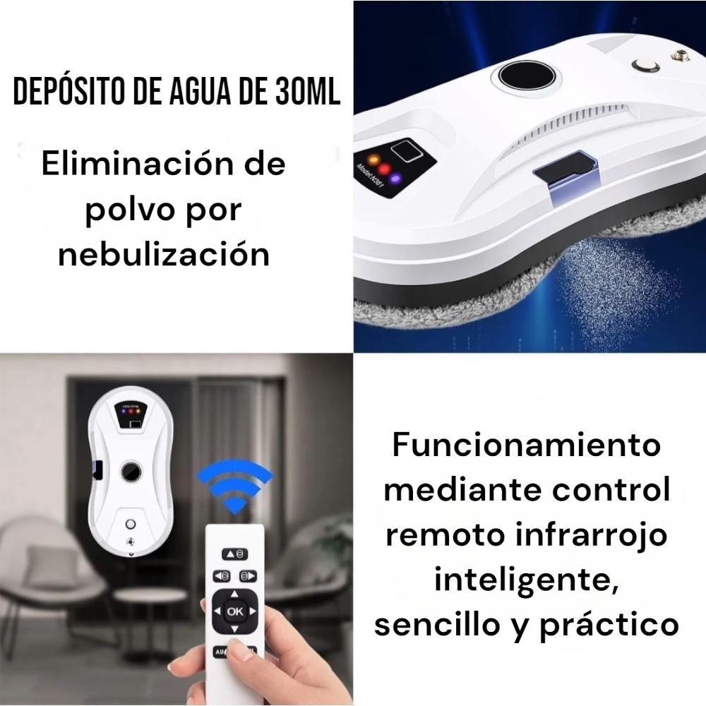 Robot limpiavidrios detalle
