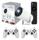 Proyector Smart 2en1 📽️🎮 WiFi + Bluetooth + Consola Retro (2 Controles)
