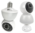 Cámara de seguridad WiFi tipo ampolleta con base E27 y visión 360