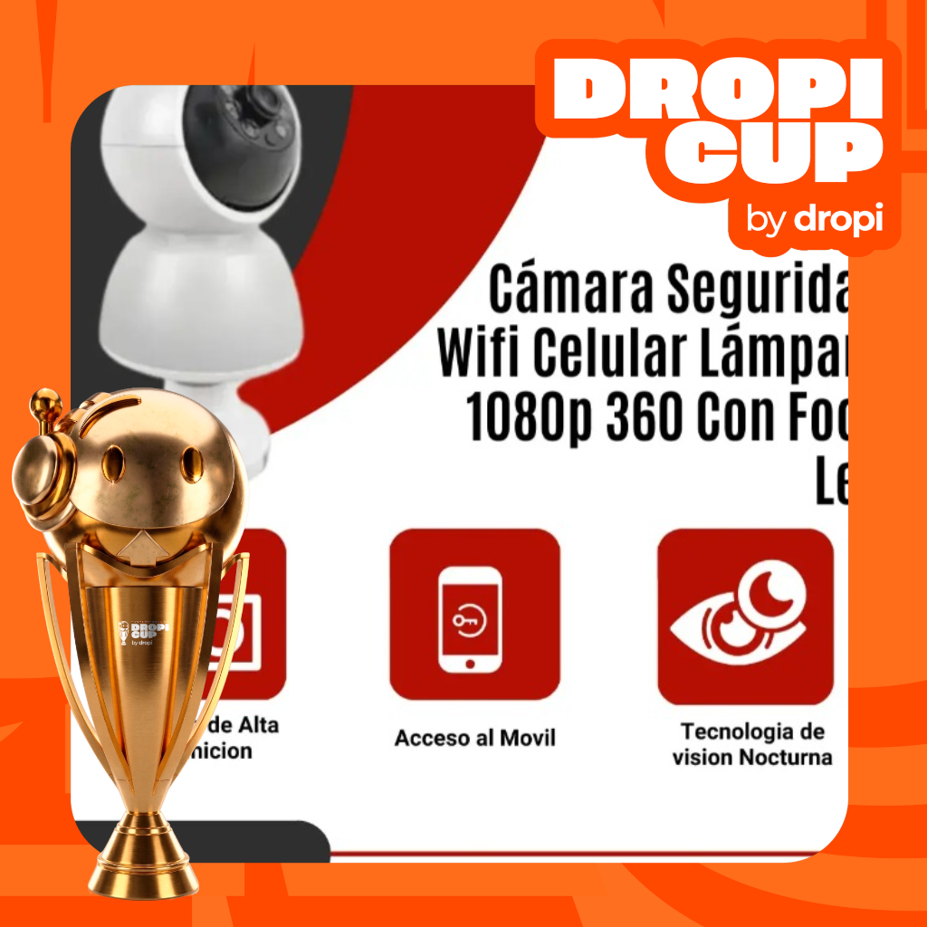 Cámara ampolleta WiFi vista principal