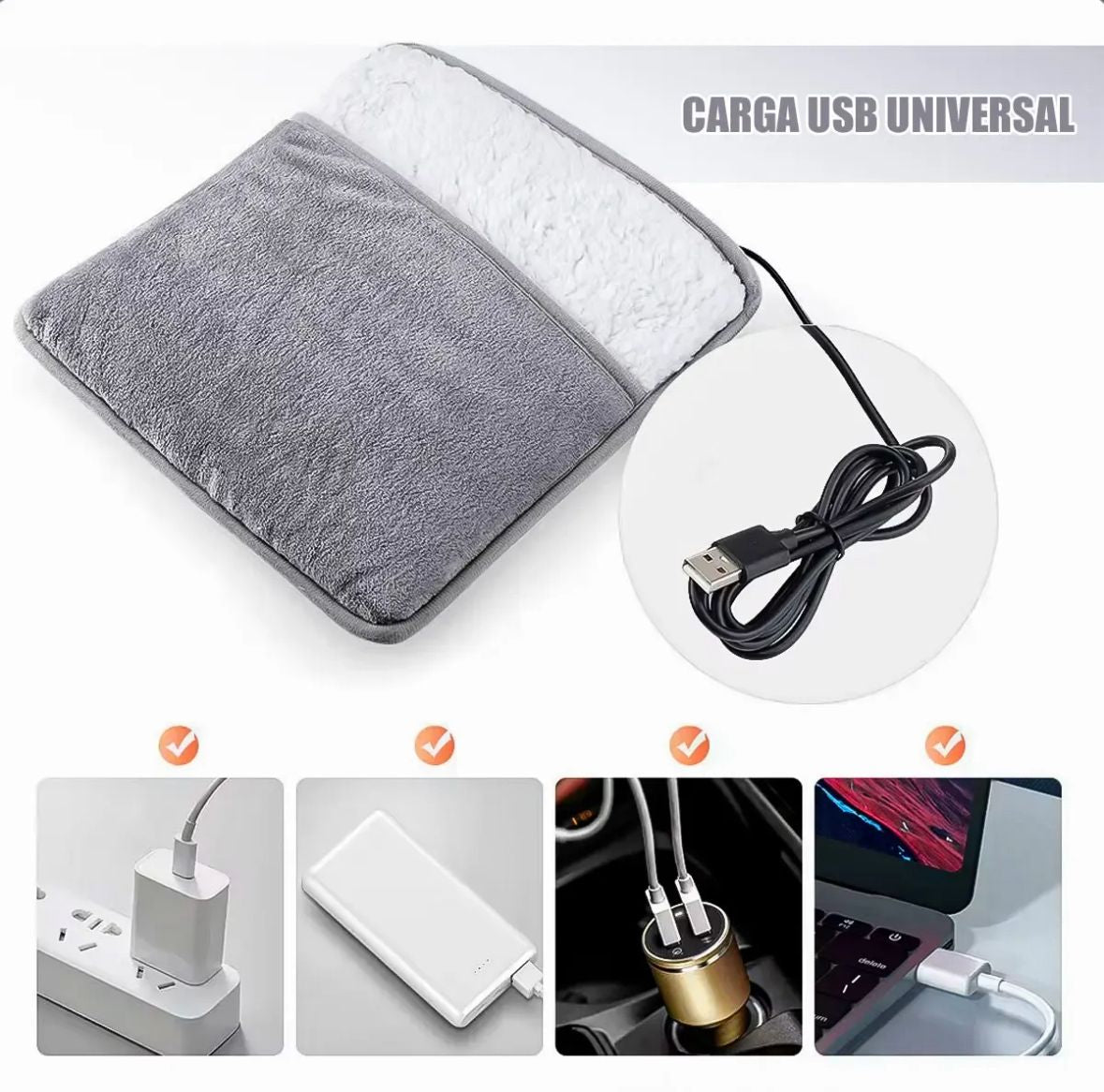 Calentador de Pies Eléctrico USB