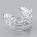 Dispositivo antirronquidos ajustable de silicona transparente